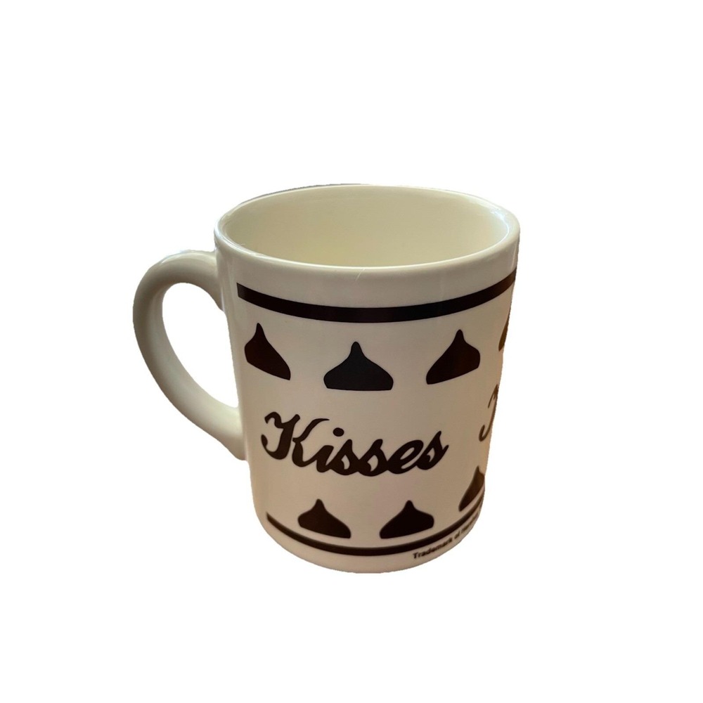 Hershey Ceramic Coffee Mug Chocolate Kisses Vintage‎ 1988